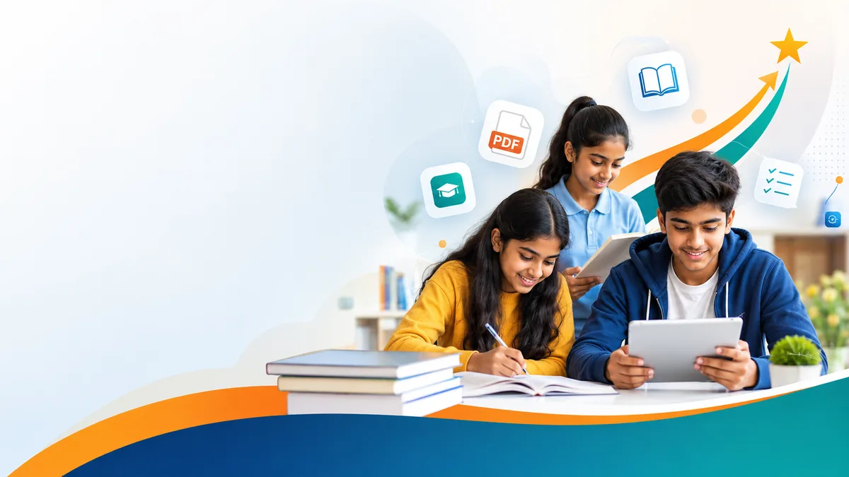 Students studying together
